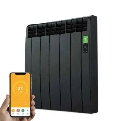 Rointe 550W Delta D Series Graphite Electric Radiator 5 Elements - DIB0550RAD