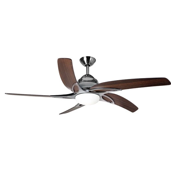 Fantasia Viper 44inch. Ceiling Fan With Remote Control/Blades Dark Oak - Stainless Steel - 114154 1 Fantasia Viper 44inch. Ceiling Fan With Remote Control/Blades Dark Oak - Stainless Steel - 114154