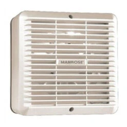 Manrose 300mm/12inch. Commercial Automatic Fan - Grey - COMCW300A - Return Unit