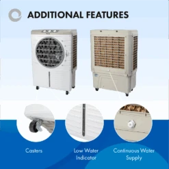 Devola 48L Evaporative Swamp Air Cooler 60 Meters Squared White/Grey - DVCL48P -Ventilation Equipment Store 0 252F8 252F4 252F4 252F08441458e8e444d2b0189a18b17771b994052d6a 07 Additional Features 09c66302 e57c 4d73 89a0 5c0209d57e09