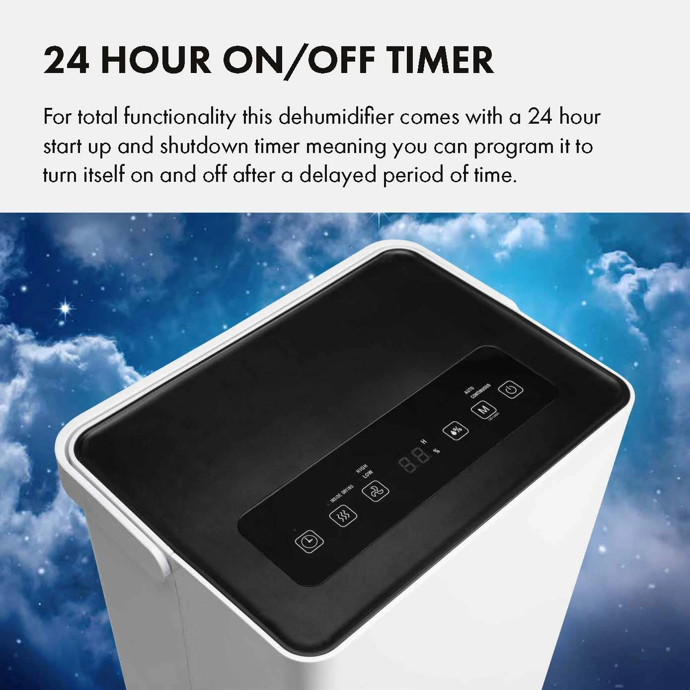 Devola 20L Compressor WiFi Dehumidifier With HEPA Filter - DV20QHWF 9 Devola 20L Compressor WiFi Dehumidifier With HEPA Filter - DV20QHWF - Image 9