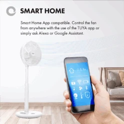 Devola Low Noise 30W 12 Speed 12-inch DC WiFi Pedestal Fan - White - DV12DCPFANWF -Ventilation Equipment Store 0 252Fd 252F2 252F6 252F0d26f89dbdea1a969e7fd68fda7d3da12d2f0dd2 08 Smart Home