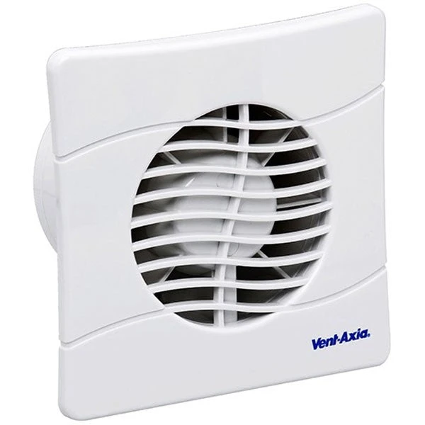 Vent-Axia BAS150SLT Axial Bathroom Kitchen And Toilet Fan - 436535 1 Vent-Axia BAS150SLT Axial Bathroom Kitchen And Toilet Fan - 436535