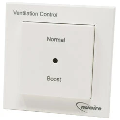 Nuaire Drimaster Eco 2 Way Boost Switch For Airflow Control White - DRI-ECO-2S