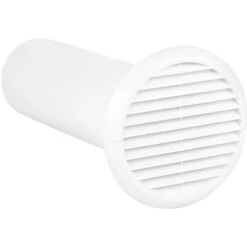 Xpelair SS150WKWR Simply Silent 150mm Wall Kit Round - White - 93190AW