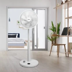 Devola Low Noise 30W 12 Speed 12-inch DC Pedestal Fan - White - DV12DCPFAN -Ventilation Equipment Store 1 252Fe 252F5 252F0 252F1e50d56e8ad9a15cd5e6d59e858e9d531c55ab37 Lifestyle