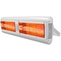 Tansun Sorrento 3.0kW Quartz Patio Heater - White - SOR215DWHT