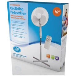 Prem-I-Air 40.5W 3 Speed 16-inch Pedestal Fan With Remote - White - EH1826 - Return Unit -Ventilation Equipment Store 2 252F2 252F7 252F0 252F2270ac4d3591b26928f1d16de23449e7fa2c2f62 EH1826 in1 b80c0a69 d4f1 4160 b548 a33151627d35