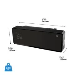 Devola 2kW Glass Panel Air Curtain Black - DVSH20GB - Return Unit -Ventilation Equipment Store 2 252F9 252F7 252Ff 252F297fc3924b5c185a9367ff9e303e7831371515a3 Image 4 80d979a6 f813 450a a123 866c7dd814e4