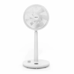Devola Low Noise 30W 12 Speed 12-inch DC WiFi Pedestal Fan - White - DV12DCPFANWF