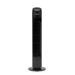 Devola 45W 3 Speed 33-inch Tower Fan With Remote - Black - DV33TFB