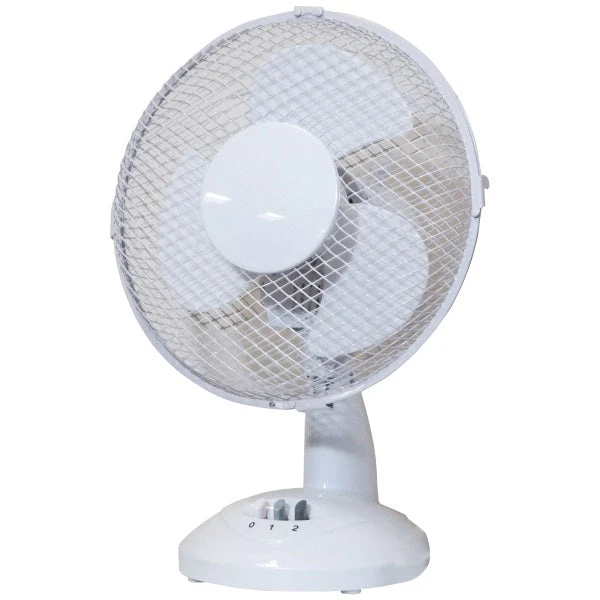 Prem-I-Air 21W 2 Speed 9-inch Oscillating Desk Fan - White - EH1854 1 Prem-I-Air 21W 2 Speed 9-inch Oscillating Desk Fan - White - EH1854