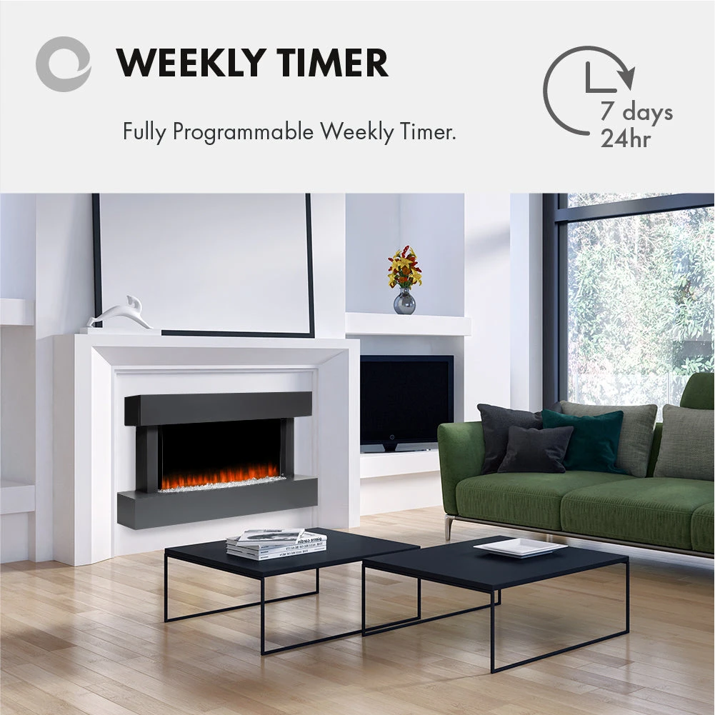 Devola Ewell 2kW Electric Fireplace Suite – DVWF203G - Return Unit 9 Devola Ewell 2kW Electric Fireplace Suite – DVWF203G - Return Unit - Image 9
