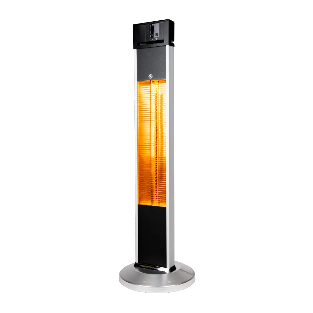 Devola Master 2kW Freestanding Patio Heater With Remote Control -DVXSPH20FSB 1 Devola Master 2kW Freestanding Patio Heater With Remote Control -DVXSPH20FSB
