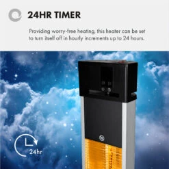 Devola Master 2kW Freestanding Patio Heater With Remote Control -DVXSPH20FSB 17 Devola Master 2kW Freestanding Patio Heater With Remote Control -DVXSPH20FSB -Ventilation Equipment Store 3 252F5 252Ff 252Fb 252F35fb27e4b8e20e802c9975f7b971d11b7a38974f 10 24hr Timer