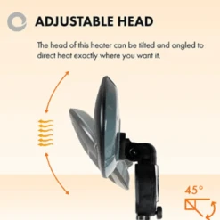 Devola Core 2kW Freestanding Patio Heater - DVRPH20SMB -Ventilation Equipment Store 3 252Fb 252F4 252F1 252F3b41223f04c5beda2470bc870da8f0748849924d DVRPH20SMB 7