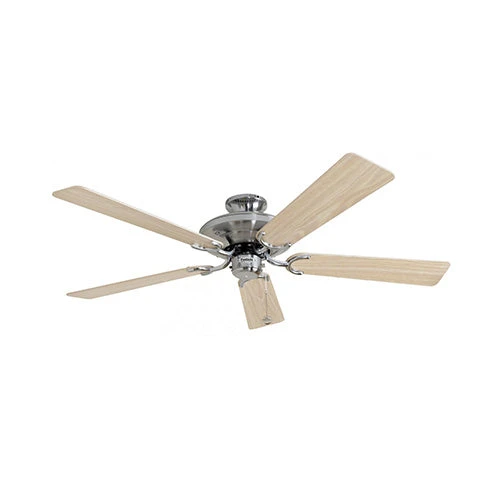 Fantasia Riviera 52inch. Ceiling Fan With Washed Oak/ Silver Blade & Light - Stainless Steel - 110835 1 Fantasia Riviera 52inch. Ceiling Fan With Washed Oak/ Silver Blade & Light - Stainless Steel - 110835