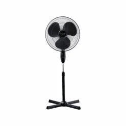 Honeywell 45W 3-Speed 16-inch Comfort Control Oscillating Pedestal Fan Black - HSF1630