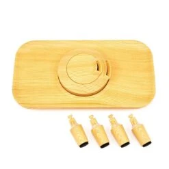 Meaco Deluxe 202 Wooden Top Cover And Feet Set - MEA202FS
