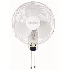 Stirflow 45WSpeed 16-inch Manual Wall Fan - White - SWFM16D