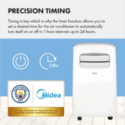 Midea Comfee 12000 BTU WiFi Compatible Portable Air Conditioner - White - MPPFA-12CRN7 - Return Unit -Ventilation Equipment Store 6 252F4 252F2 252Fd 252F642dd3b5bf57c9ec930966cc46c876a6e18baf23 06 Precision Timing 4962d8de 7140 477c 9c45 3f271156d023