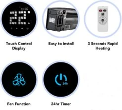 Devola 2kW Glass Panel Air Curtain White - DVSH20WH -Ventilation Equipment Store 6 252F4 252F7 252F7 252F64774fa0f2e88a6d506b660ceeb396640e68cd9f image 5