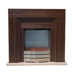 Devola Maldon 2kW MDF Surround Electric Fireplace Suite – DVFP01O