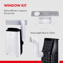 Honeywell 12000 BTU WiFi Compatible Portable Air Conditioner With Voice Control - White - HJ12CESVWK -Ventilation Equipment Store 6 252F9 252Fe 252F4 252F69e432744d5a770df84cf208c548e523da16f32f Honeywell 12000 Window Kit