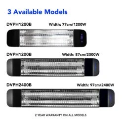 Devola 1.2kW Wi-Fi Patio Radiant Heater - DVPH1200B -Ventilation Equipment Store 7 252F3 252Fb 252F7 252F73b733ca749192b50ccde623dff70b03163a977c Image 6 b279ca2c a0a3 4af1 a984 a2a58aefa408