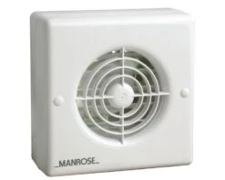 Manrose 100mm (4inch.) Automatic Extractor Fan W/ Electronic Timer - XF100AT