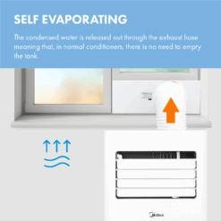 Midea Comfee 7000 BTU Portable Air Conditioner - White - MPPH-07E - Return Unit -Ventilation Equipment Store 7 252F9 252Ff 252F1 252F79f1544f6209ed65bce91dc759418c22ceababc2 07 Self Evaporating