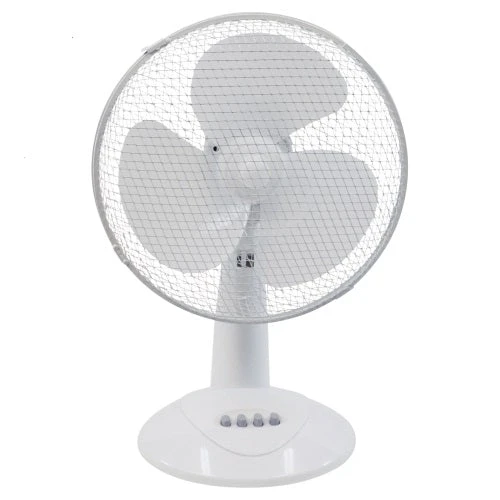 Prem-I-Air 40W 3 Speed 12-inch Plastic Desk Fan - White - EH1522 - Return Unit 3 Prem-I-Air 40W 3 Speed 12-inch Plastic Desk Fan - White - EH1522 - Return Unit - Image 3