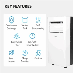 Midea Comfee 7000 BTU Portable Air Conditioner - White - MPPH-07E - Return Unit -Ventilation Equipment Store 8 252Fa 252Fe 252Fe 252F8aee0136612309eafb25cd7f29fc5281ee75e608 02 Key Features