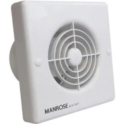 Manrose QF100S 4.8W Quiet Axial Bathroom Extractor Fan - Return Unit