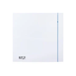 Envirovent Silent Design 100mm 4" Ultra Quiet WC & Bathroom Extractor Fan With Timer - SILDES100T