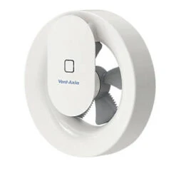Vent-Axia Svara Lo-Carbon Axial Kitchen And Bathroom Fan - 409802