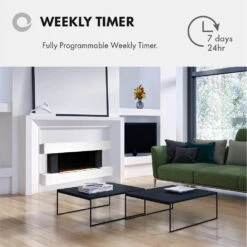 Devola Haslemere 2kW Optiflame Effect Electric Fireplace Suite – DVWF201GW - Return Unit -Ventilation Equipment Store 9 252Fa 252F8 252Ff 252F9a8fc4a926cb310f3daaedf4eecfba027369aed4 Weekly TImer0 5aa74421 ad38 4018 9a99 8af46f97b09f