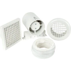 Vent-Axia MINIVENT SK Inline Shower Fan Kit - 248710