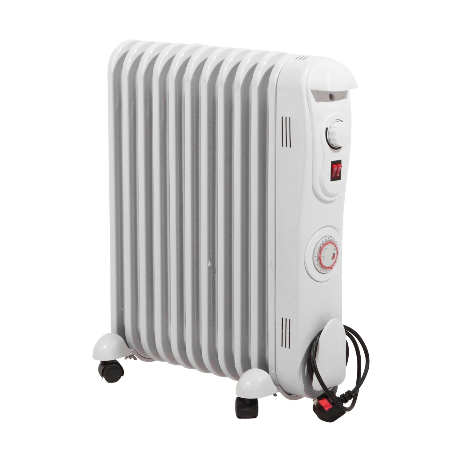 Premiair 2.5kW 11 Fin Oil Filled Radiator - EH1846 1 Premiair 2.5kW 11 Fin Oil Filled Radiator - EH1846