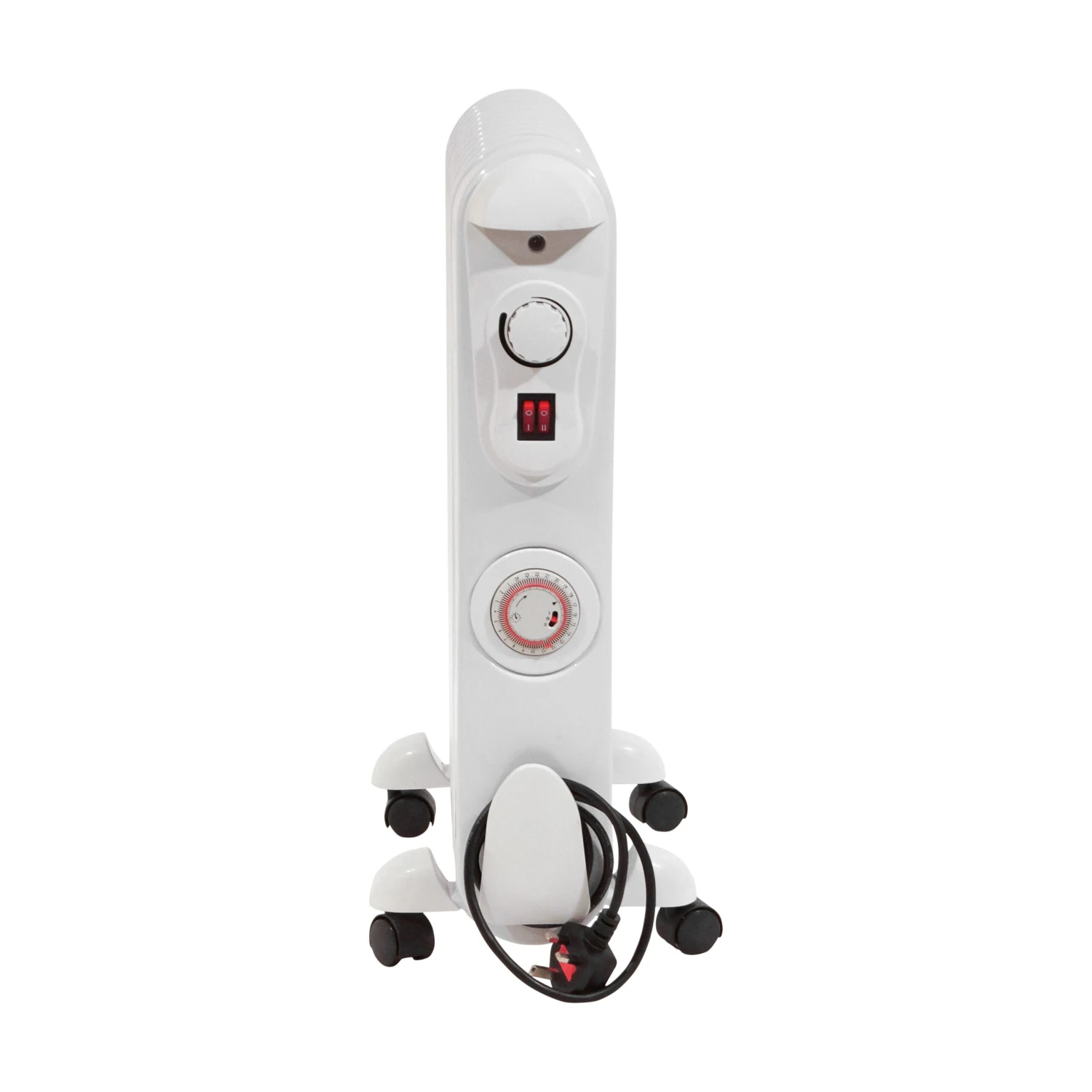 Premiair 2.5kW 11 Fin Oil Filled Radiator - EH1846 2 Premiair 2.5kW 11 Fin Oil Filled Radiator - EH1846 - Image 2