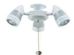 Fantasia Sorrento Ceiling Fan Halogen Lighting - White - 220503