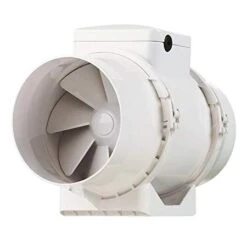 Xpelair XIMX100 100mm Centrifugal Plastic Inline Fan - 93078AW