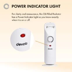 Devola 600W Mini Oil Filled Radiator (7 Fin) White - DVMOR7F06W -Ventilation Equipment Store b 252Fd 252F8 252Fc 252Fbd8cca5a43fe6cf383d8d407be60737a69747a16 DVMOR7F06W Page 5