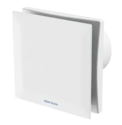 Vent Axia Silent VASF100HT 4"/100mm Extractor Fan With Humidistat White - 477436