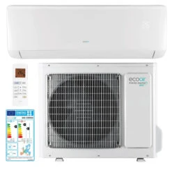 Ecoair Wall Mounted Air Conditioner Inverter Air Conditioning 18000BTU WiFi X Series - ECO1820SD