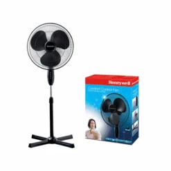 Honeywell 45W 3-Speed 16-inch Comfort Control Oscillating Pedestal Fan Black - HSF1630 -Ventilation Equipment Store c 252F4 252F9 252F5 252Fc495ee969011ca1d2ca44a84e6aa901bf0d664fb 30789878 alt02
