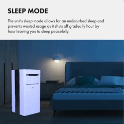 Midea Comfee 7000 BTU Portable Air Conditioner - White - MPPH-07E - Return Unit -Ventilation Equipment Store c 252F9 252F3 252F1 252Fc931d6d663febd178359b2302fab468dc78b0397 05 Sleep Mode