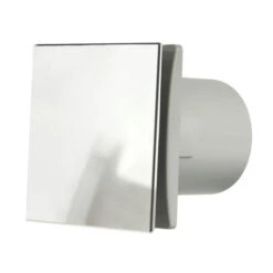 Manrose DECO100HC 100mm (4inch.) Bathroom Extractror Fan With Humidity Fan & Aluminium Front Cover