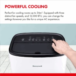 Honeywell 12000 BTU WiFi Compatible Portable Air Conditioner With Voice Control - White - HJ12CESVWK -Ventilation Equipment Store d 252F4 252Ff 252Fa 252Fd4fa36023d57474241be135e4ee6966ae8e1a7f1 04 Powerful Cooling