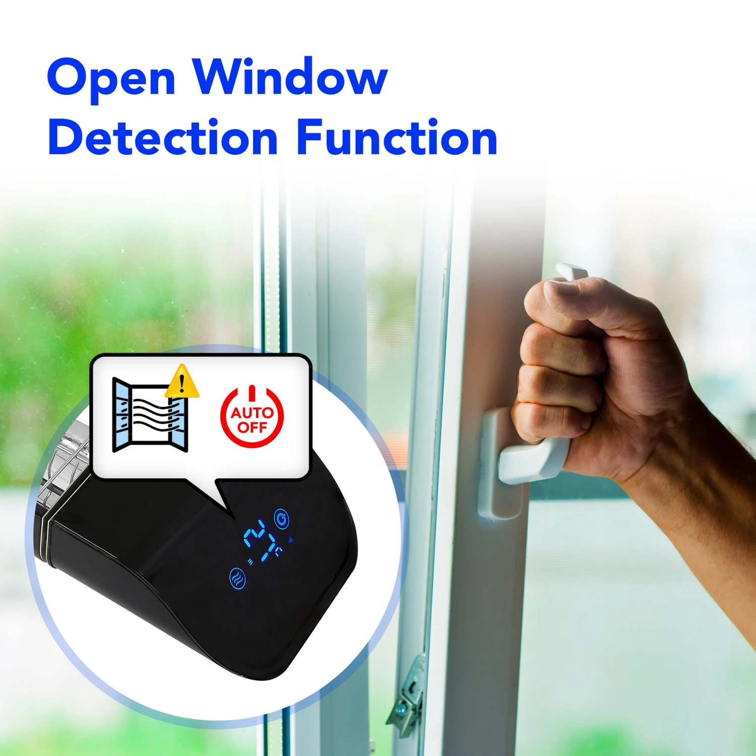 Devola 2.4kW Wi-Fi Patio Radiant Heater ( No Plug - Installed Product ) - DVPH24BEP - Return Unit 3 Devola 2.4kW Wi-Fi Patio Radiant Heater ( No Plug - Installed Product ) - DVPH24BEP - Return Unit - Image 3